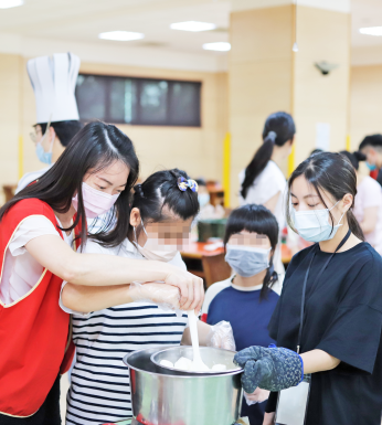 〔 我是專業甜點師－臺中市私立惠明盲童育幼院體驗教育活動 〕